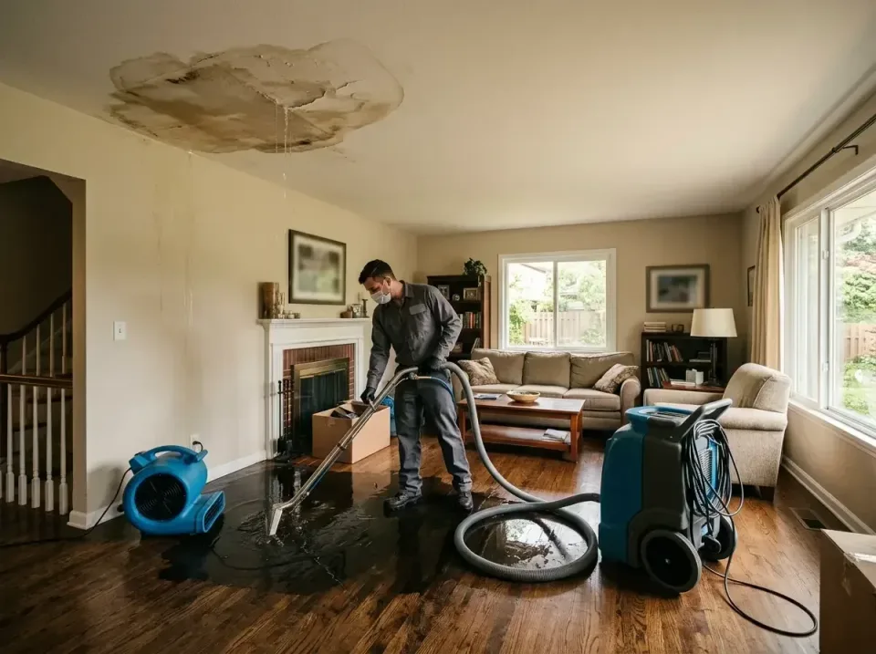attic-pipe-burst-ceiling-drip-008 — frequently asked questions, Water Damage Restoration & Carpet Care in Beaufort, NC